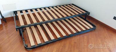 2 reti singole di cui 1 estraibile