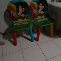 coppia sgabelli in legno