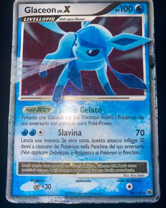 Glaceon LV.X Holo  (MD 98) - 98/100 - Alba Suprema