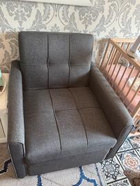 Poltrona letto nuova