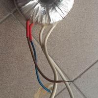 Trasformatore 220v - 12v sec. 200 va toroidale