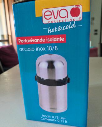 thermos portavivande isolante 
