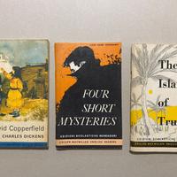 Sette libri in lingua inglese