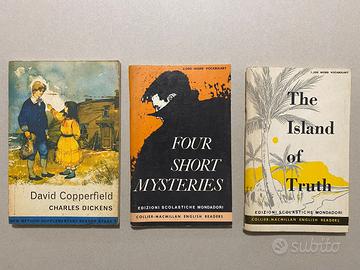 Sette libri in lingua inglese