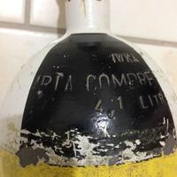 Bombola aria compressa 4.1 Kg in acciaio