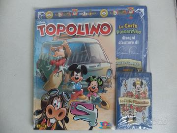 TOPOLINO 3598 CON LE CARTE PIACENTINE 2024 BLISTER
