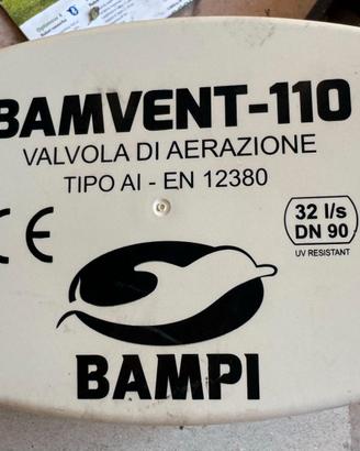 Bamvent 110 Valvola di areazione scarico