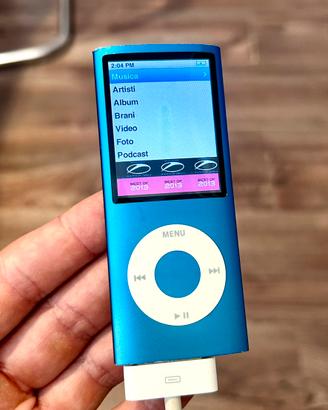 Apple iPod Nano 8GB 4th Gen A1285 Blu Batteria K.O