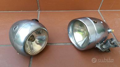 Fanali bici epoca vintage con accensione