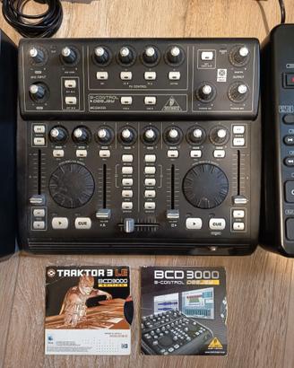 2 cdj  lettori CD MP3 USB SD 1 mixer behringer