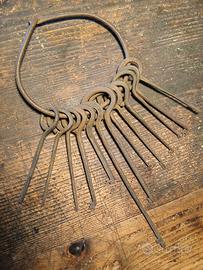 chiavi scheletriche fabbro antiche grimaldelli