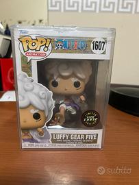 Funko pop luffy gear five glow chase limited wsiti
