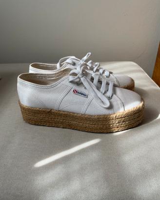 Sneakers bianca Superga donna