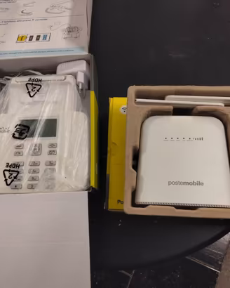 Telefono e modem poste mobile casa