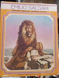 Emilio Salgari romanzi d'africa cofanetto 3 volumi