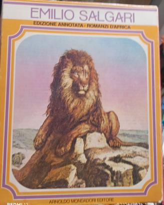 Emilio Salgari romanzi d'africa cofanetto 3 volumi