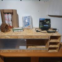 TERRARIO per rettili (geco leopardino)