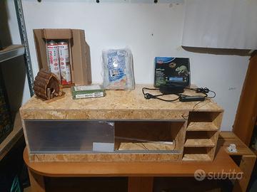 TERRARIO per rettili (geco leopardino)