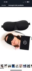 Mascherina occhi per dormire