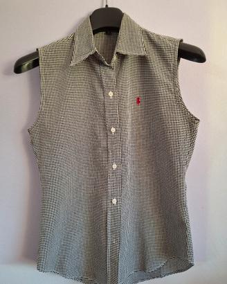 Camicia smanicata tipo Polo Ralph Lauren