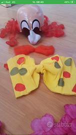 Maschera Pagliaccio carnevale