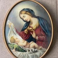 Quadro Madonna con bambino