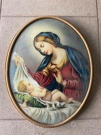 Quadro Madonna con bambino