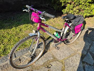 Bicicletta donna alluminio Siver Star