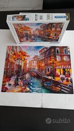 puzzle 500 Sunset over Venice Clementoni