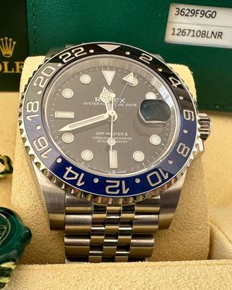 Rolex gmt ceramica batman 2019 full set