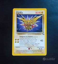 Carta Pokémon Zapdos rara 30/62 ita