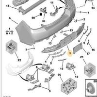 GONNA SOTTOPARAURTI POST PEUGEOT 508 98078157XT