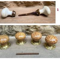 Lotto maniglie liberty armadio pomello porcellana