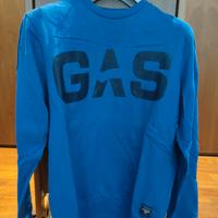 Felpa GAS blu - Originale
