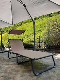 2 sdraio lettino 20 /35