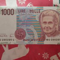 1000 lire M. Montessori 