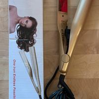Piastra per capelli 2 in 1 ricci lisci