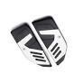 Coppia pedane poggia piede Alluminio Yamaha 530 56