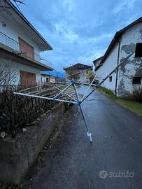 Stendibiancheria a Ombrello Rotante da Giardino