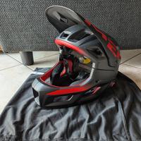 Caschetto bici enduro MET Parachute MCR taglia L