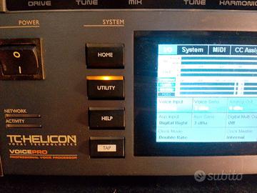 TC-Helicon VoicePro, processore vocale