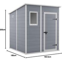 Casettada giardino in resina