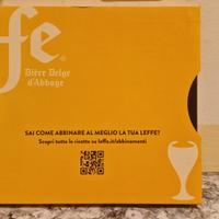 confezione Leffe con 2 piatti in ardesia.