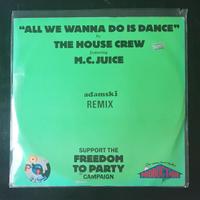 All we wanna do is dance - Adamski remix (vinile)
