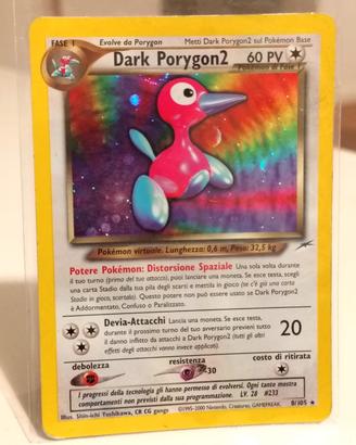 Carta Pokemon Dark Porygon2-Set  Neo Destiny