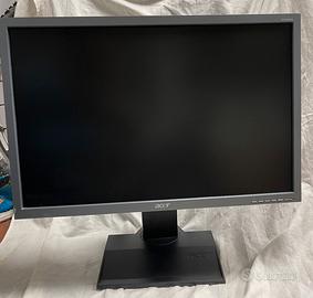 Monitor 22 pollici Acer b223w vga dvi