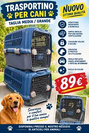 TRASPORTINO CANE TAGLIA MEDIO/GRANDE 