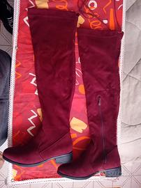 Stivali sopra il ginocchio n°38