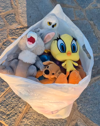 Borsa di peluche