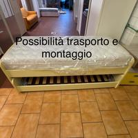 Doppio letto estraibile